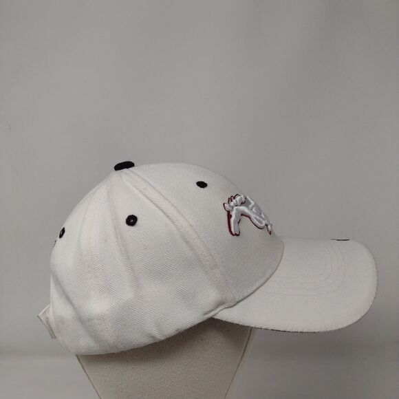 Los Algodones Baja Mexico Strapback Hat White OSFA Adjustable Embroidered Sam's - Picture 4 of 8